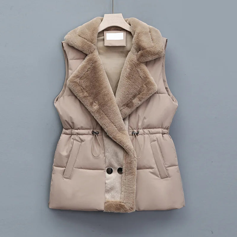 Anna-Berg | Winter Vest, Plush Material