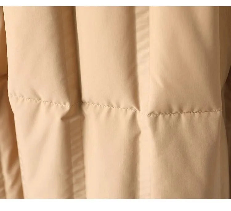 Anna-Berg | Down Coat, Wool Collar