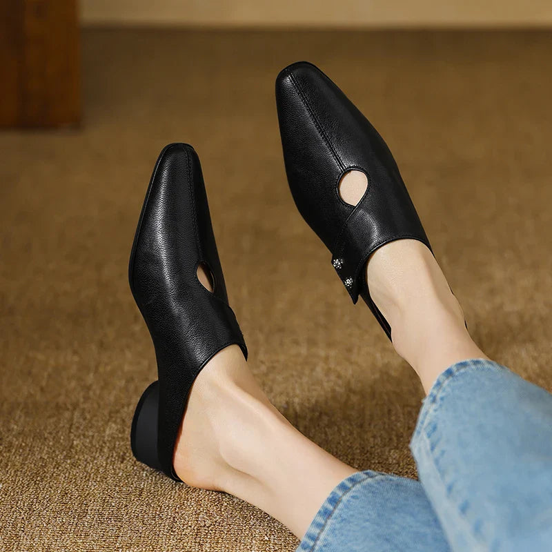 Anna-Berg | Genuine Leather Mules