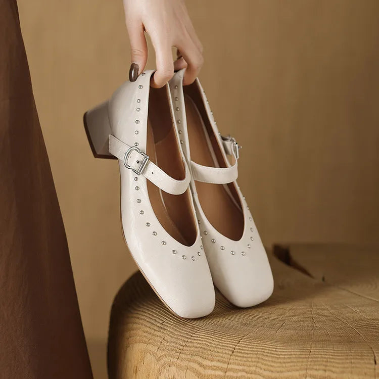 Anna-Berg | Genuine Leather Heels