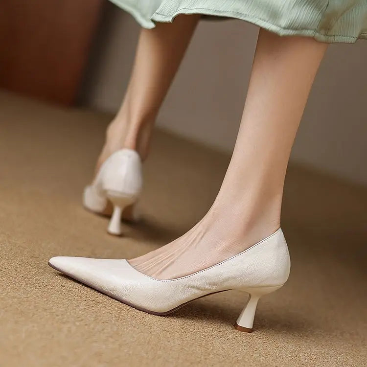 Anna-Berg | Genuine Leather Heels