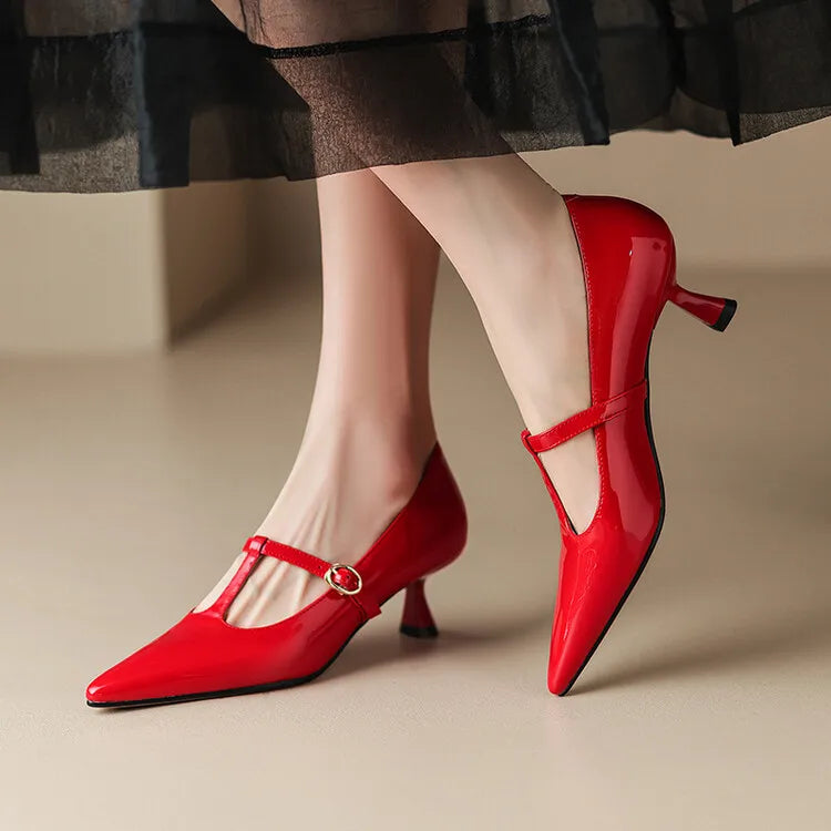 Anna-Berg | Leather Heels