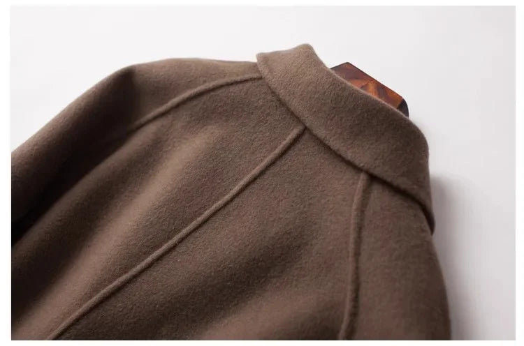 Anna-Berg | Wool Herringbone Coat