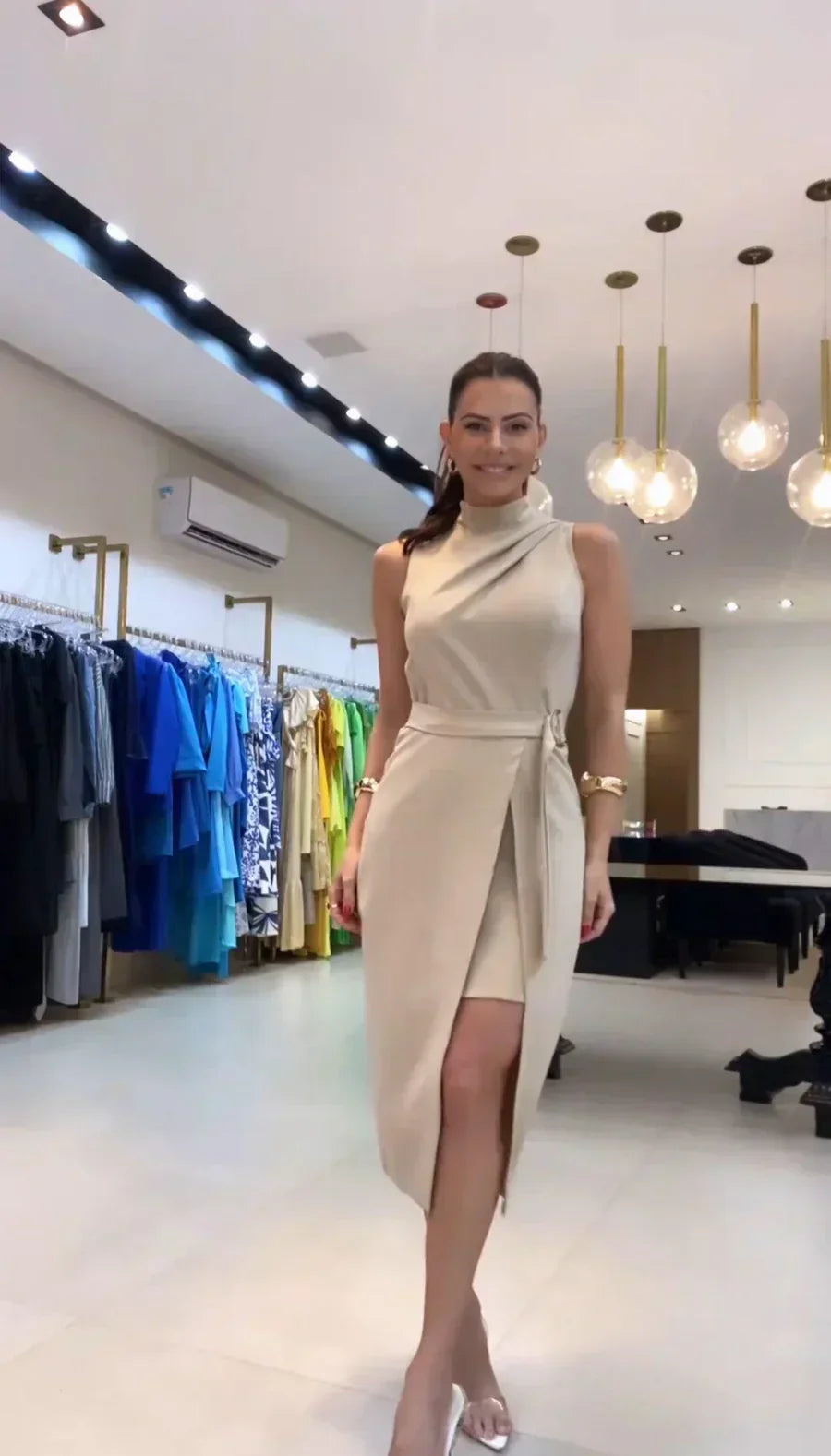 Anna-Berg | Statement Sofia Dress with a Timeless Finish