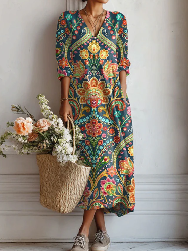 Anna-Berg | Statement Effortlessly Stylish Spring Dress