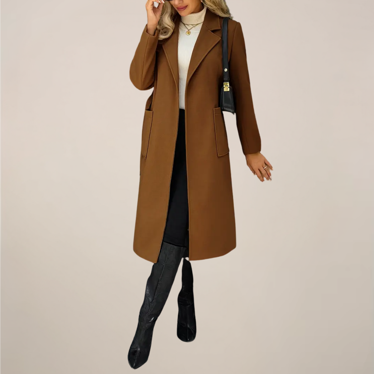 Anna-Berg | Long Coat - Tailored Outerwear