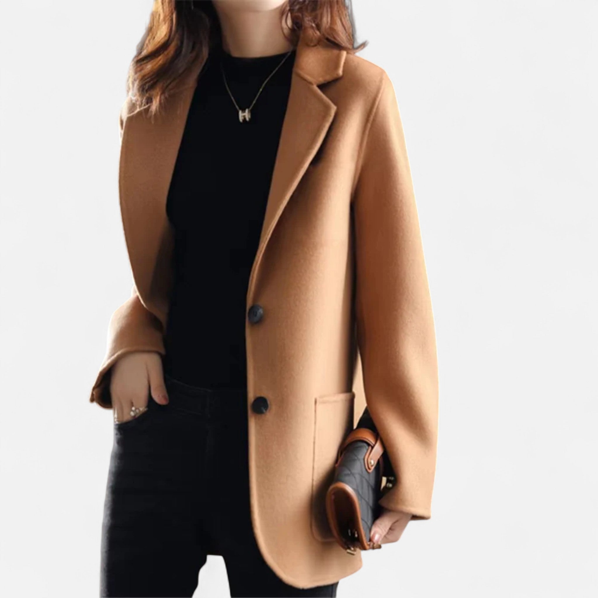 Anna-Berg | Blazer Coat – Tailored – Buttoned – Structured Fit