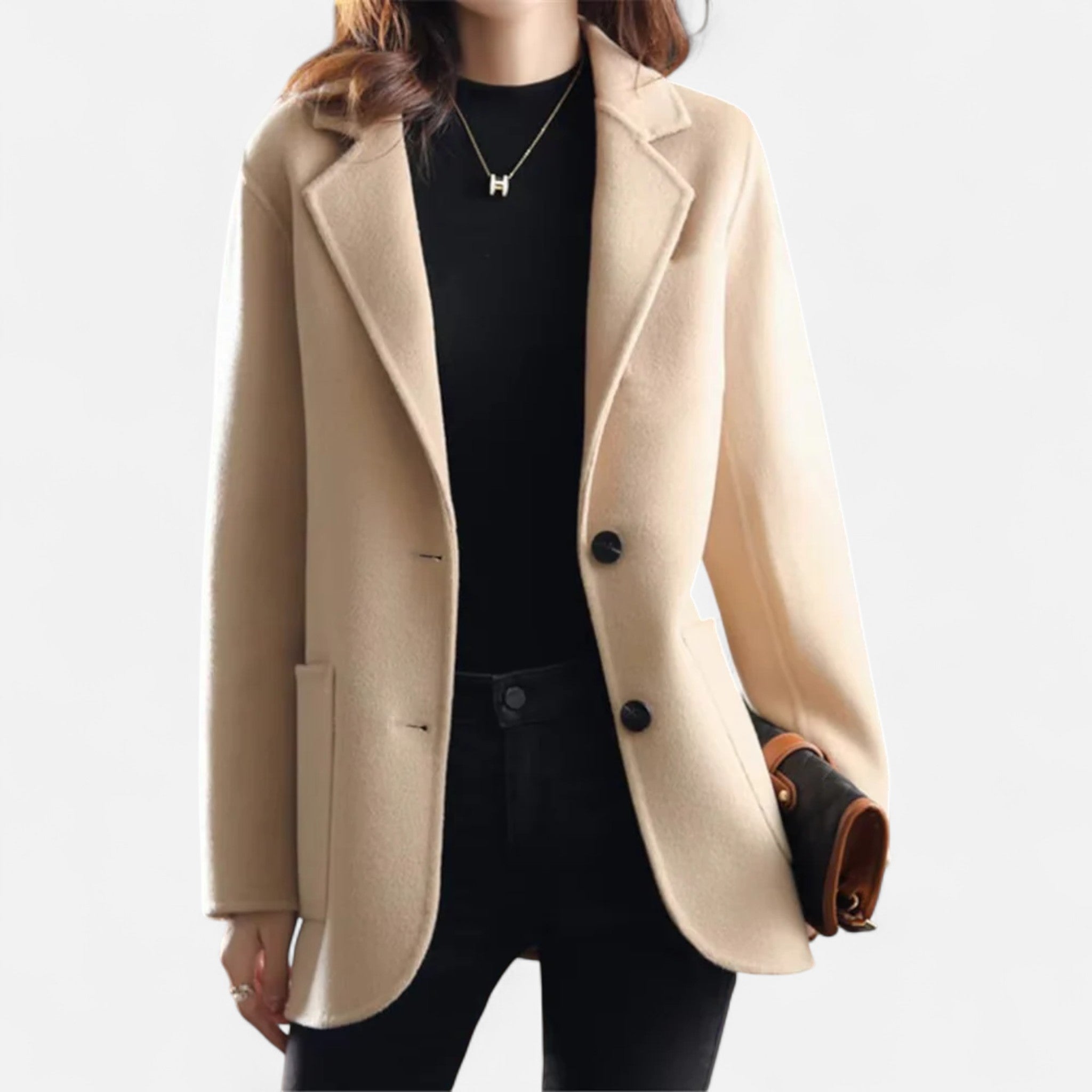 Anna-Berg | Blazer Coat – Tailored – Buttoned – Structured Fit