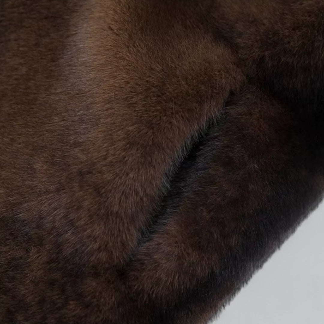 Anna-Berg | Long Faux Fur Coat