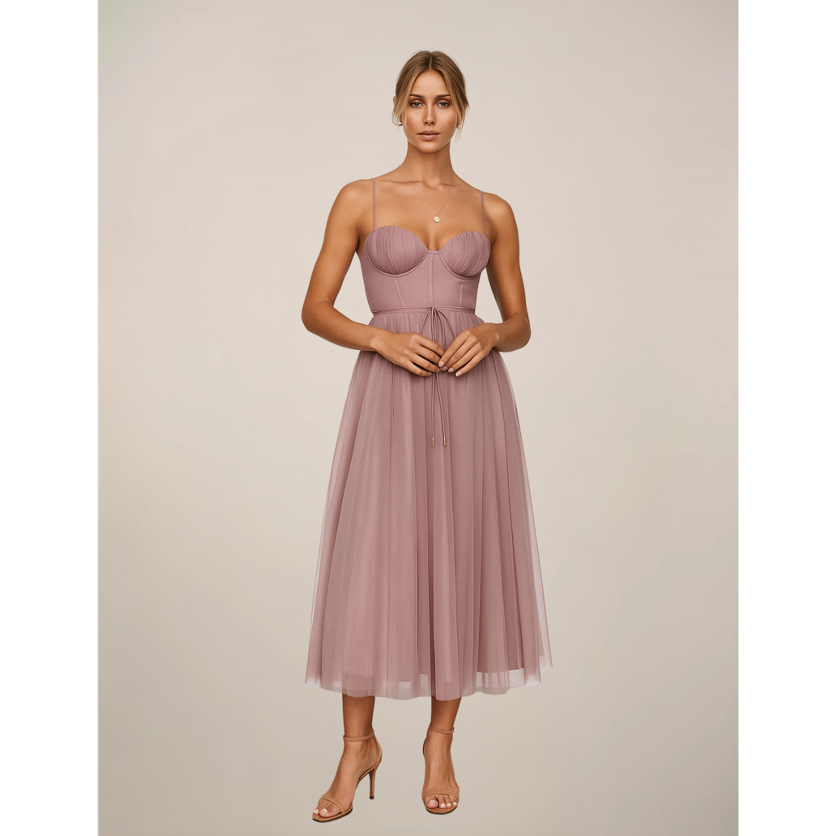 Anna-Berg | Maxi Dress - Draped Silhouette