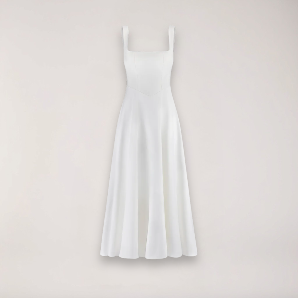 Anna-Berg | Midi Dress – Flattering Fit – Cinched Waist – Flowing Silhouette