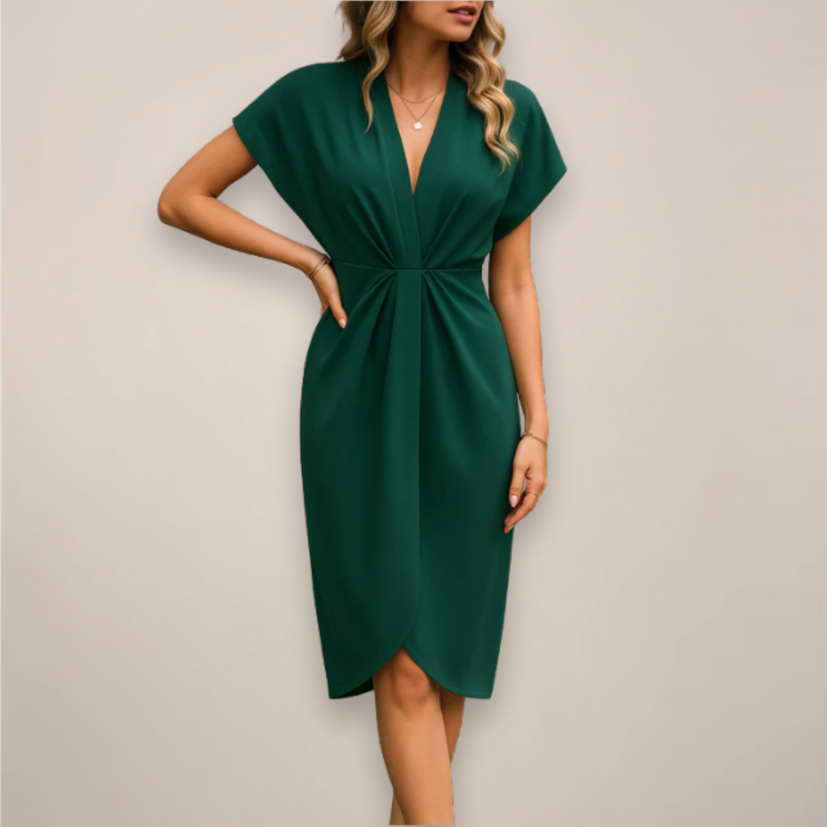 Anna-Berg | Midi Wrap Dress