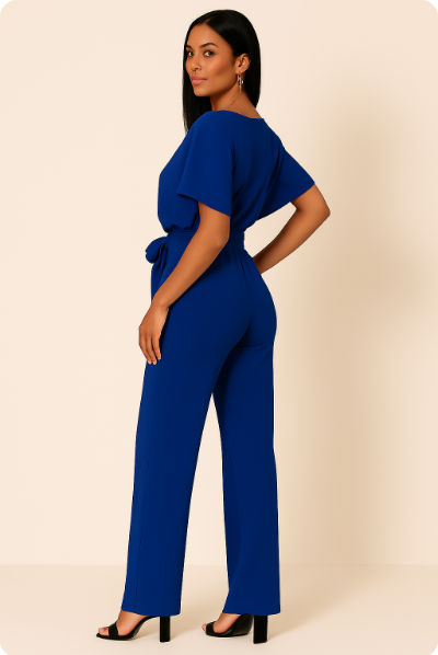 Anna-Berg | Jumpsuit – Short Sleeved