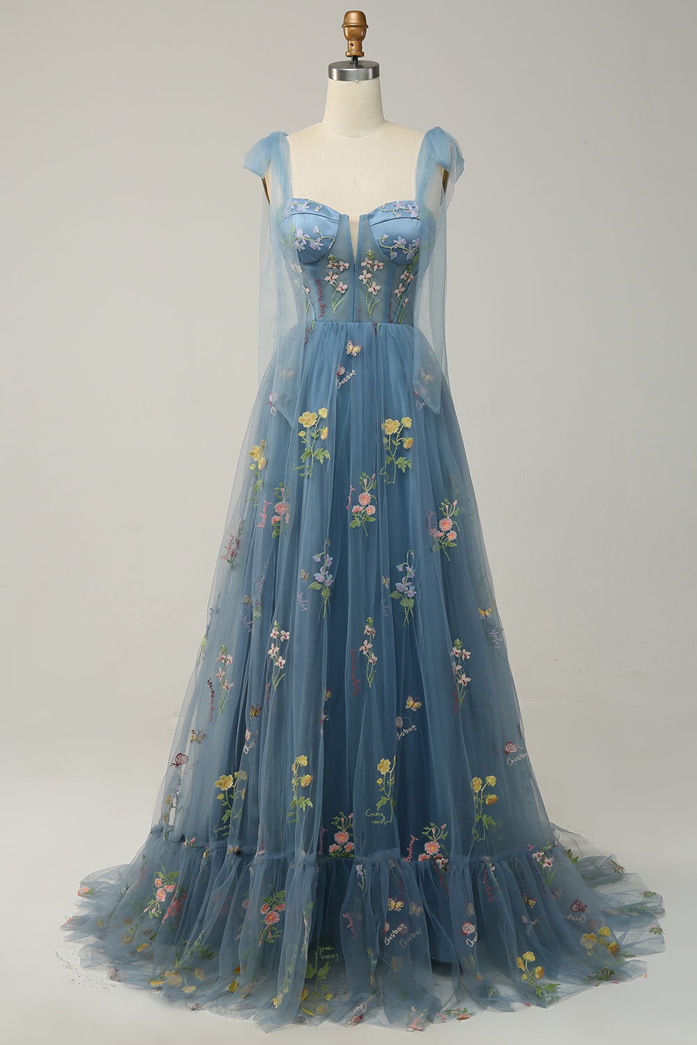 Anna-Berg | Trendy Tulle A-Line Evening Dress