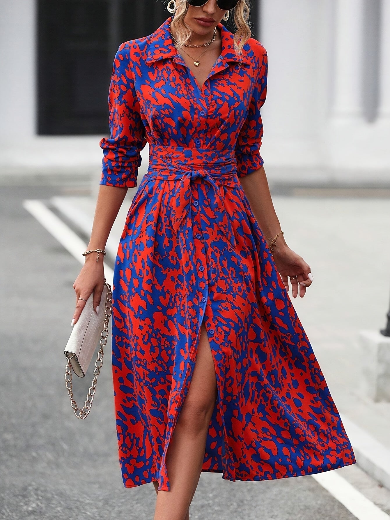 Anna-Berg | Elegant Shirt Dress