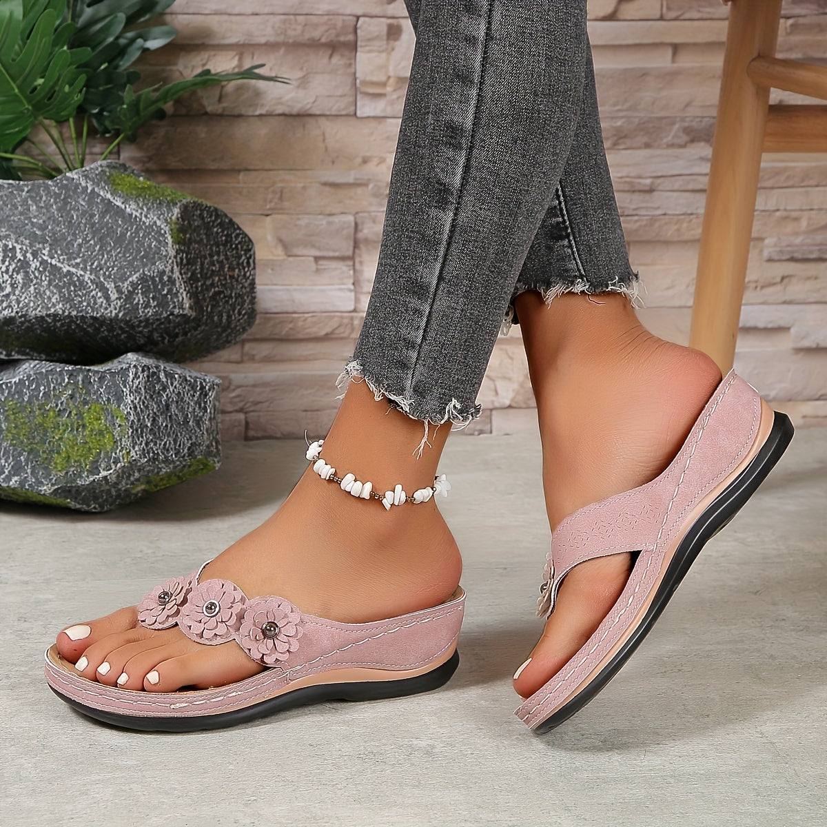Anna-Berg | Feminine Orthopedic Slip-On Sandals