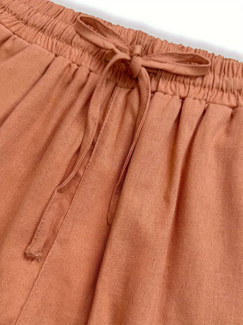 Anna-Berg | Effortless Relaxed Drawstring Pants in a Flattering Cut