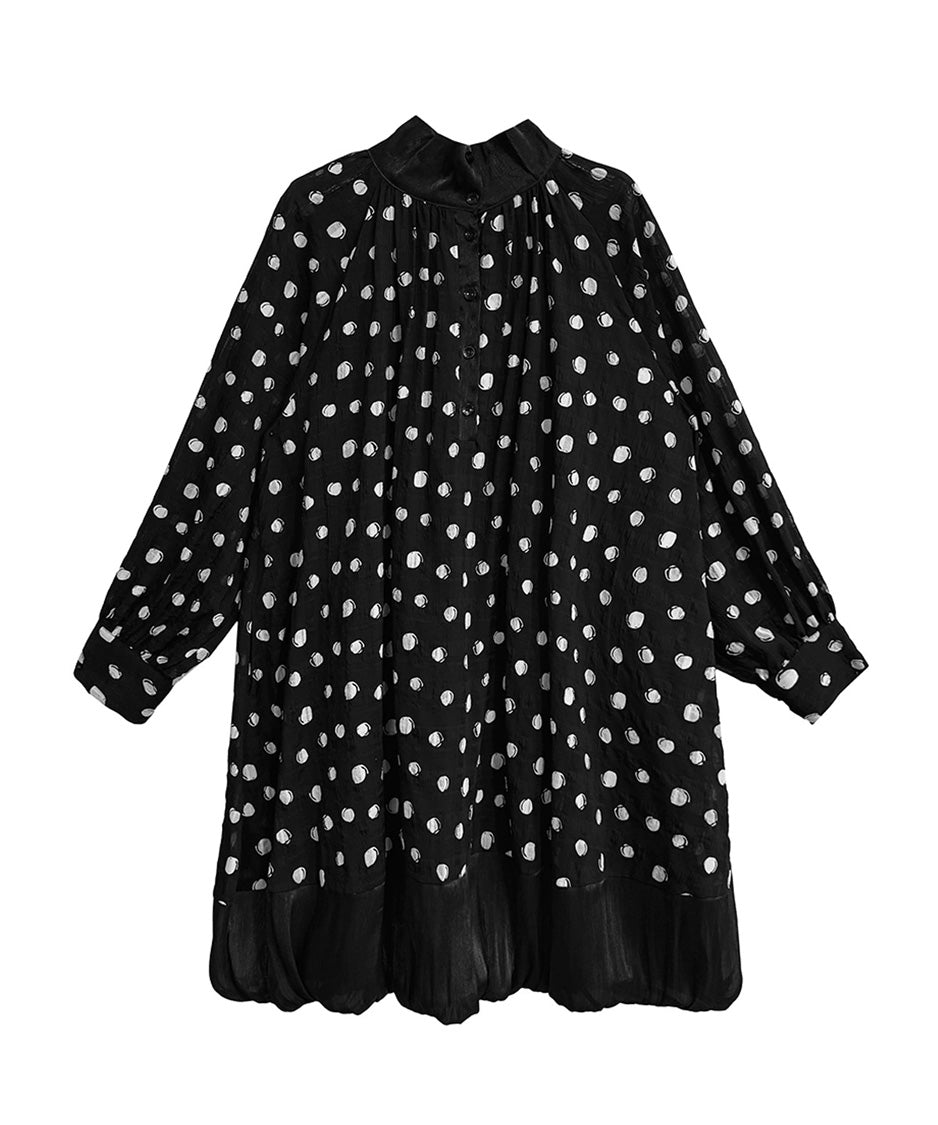 Anna-Berg | Dot Veil Dress