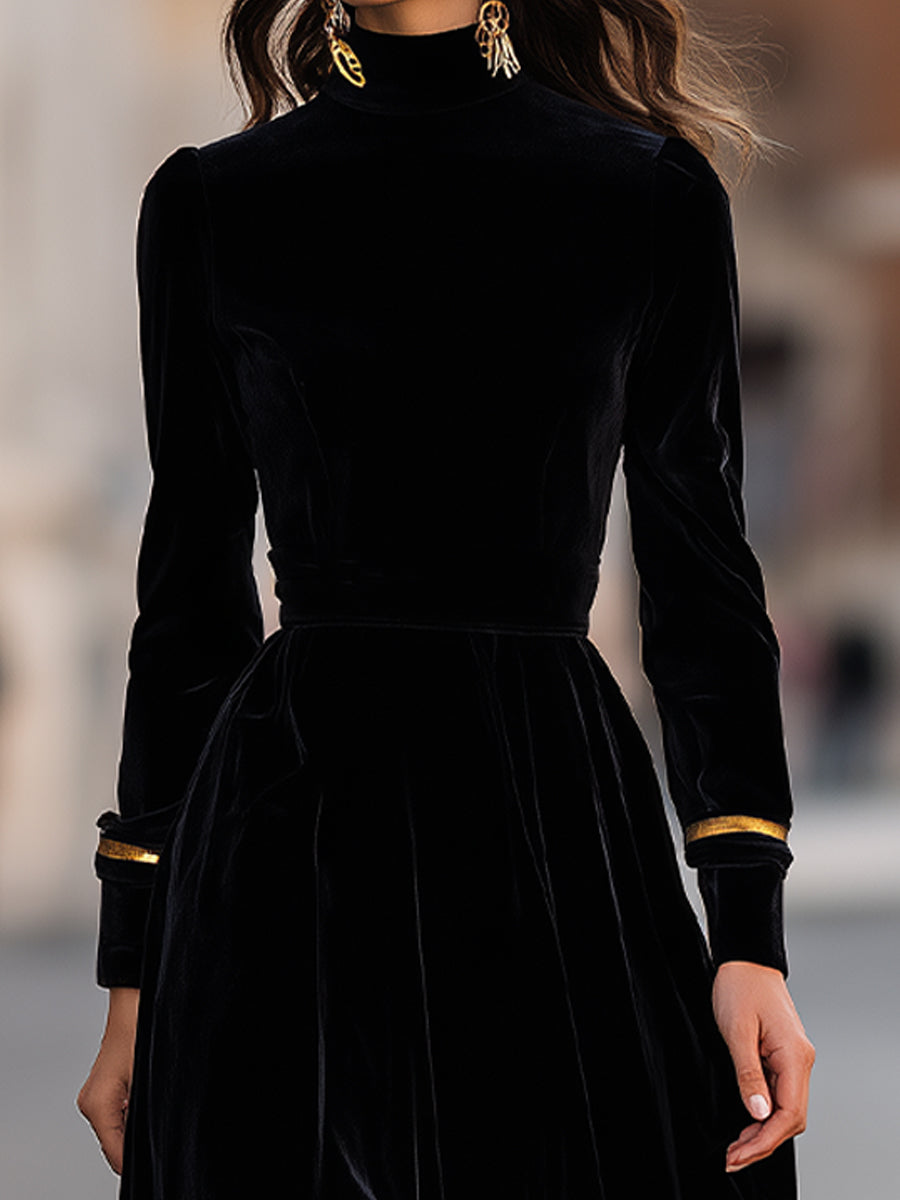 Anna-Berg | Elegant Velvet Dress
