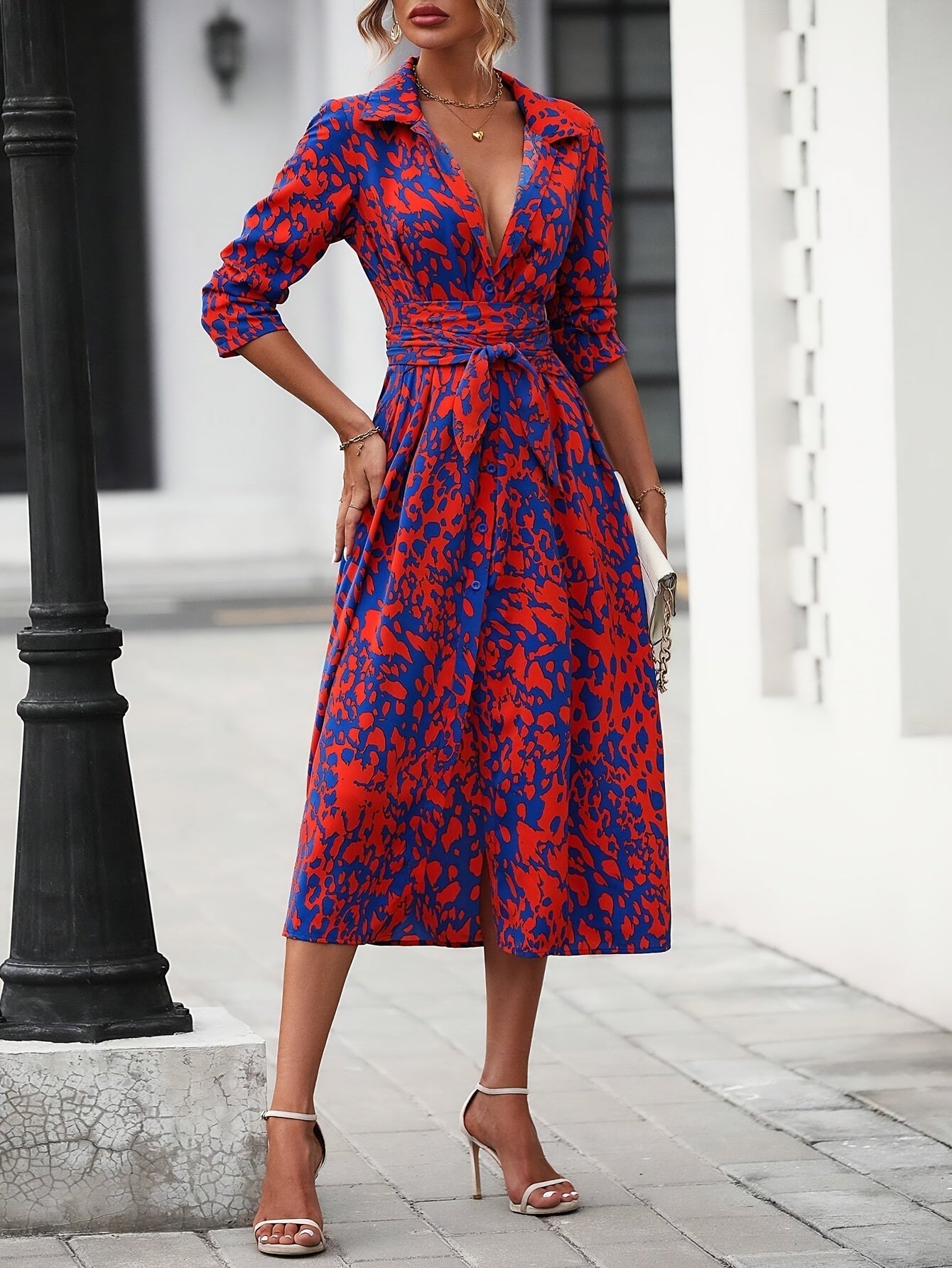 Anna-Berg | Elegant Shirt Dress