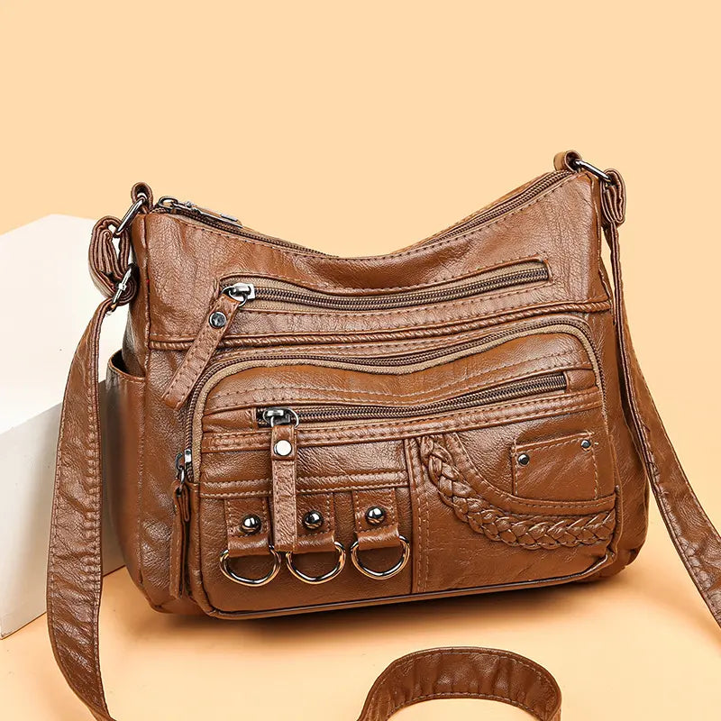 Anna-Berg | Multi-Layer Crossbody Bag