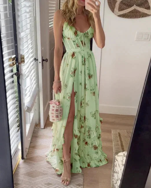 Anna-Berg | Elegant Midi Dress in Motion