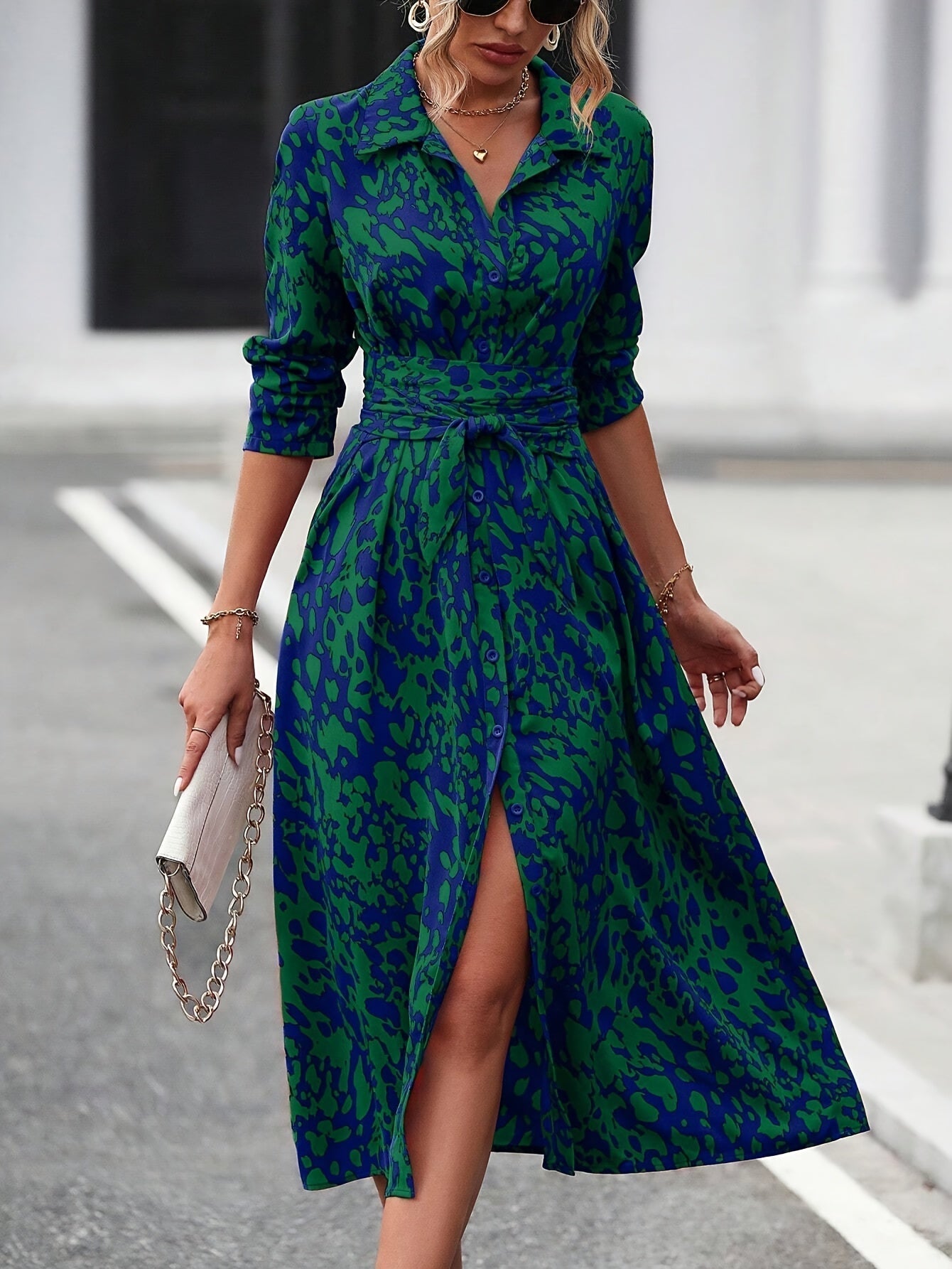 Anna-Berg | Elegant Shirt Dress