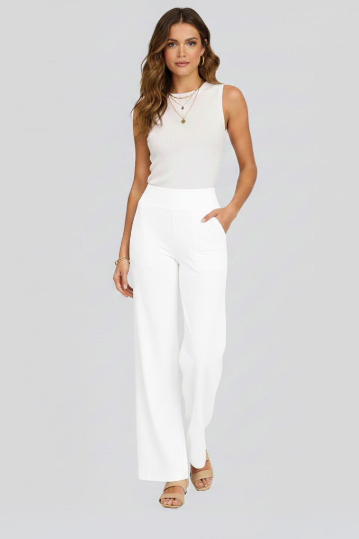Anna-Berg | Effortless High Rise Wide Leg Trousers for Every Occasion