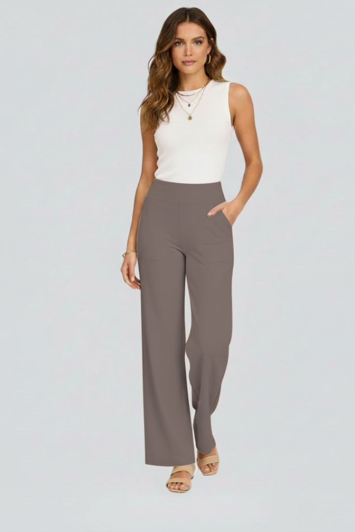 Anna-Berg | Effortless High Rise Wide Leg Trousers for Every Occasion