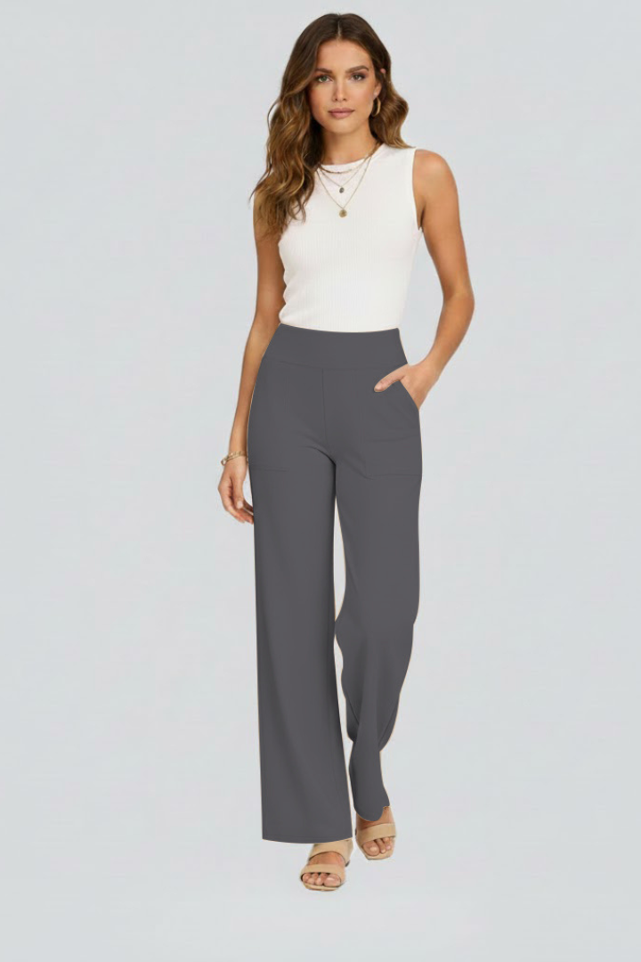 Anna-Berg | Effortless High Rise Wide Leg Trousers for Every Occasion