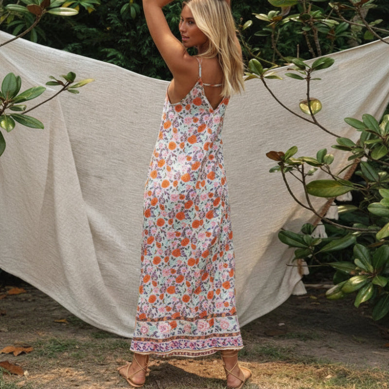 Anna-Berg | Boho Loose Summer Sundress for a Polished Look