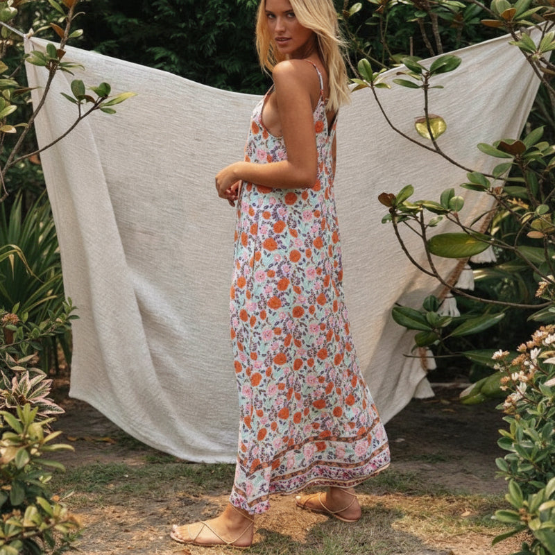 Anna-Berg | Boho Loose Summer Sundress for a Polished Look