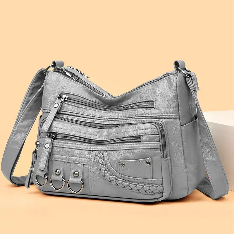 Anna-Berg | Multi-Layer Crossbody Bag