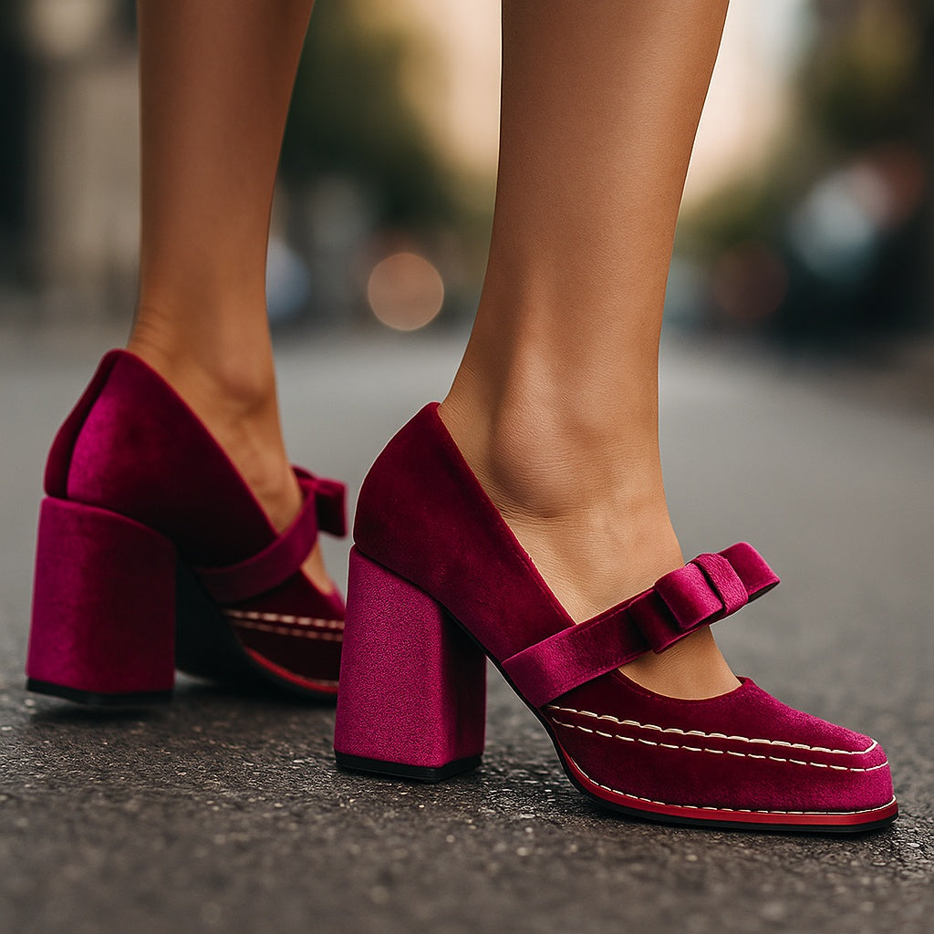 Anna-Berg | Block Heel Heels