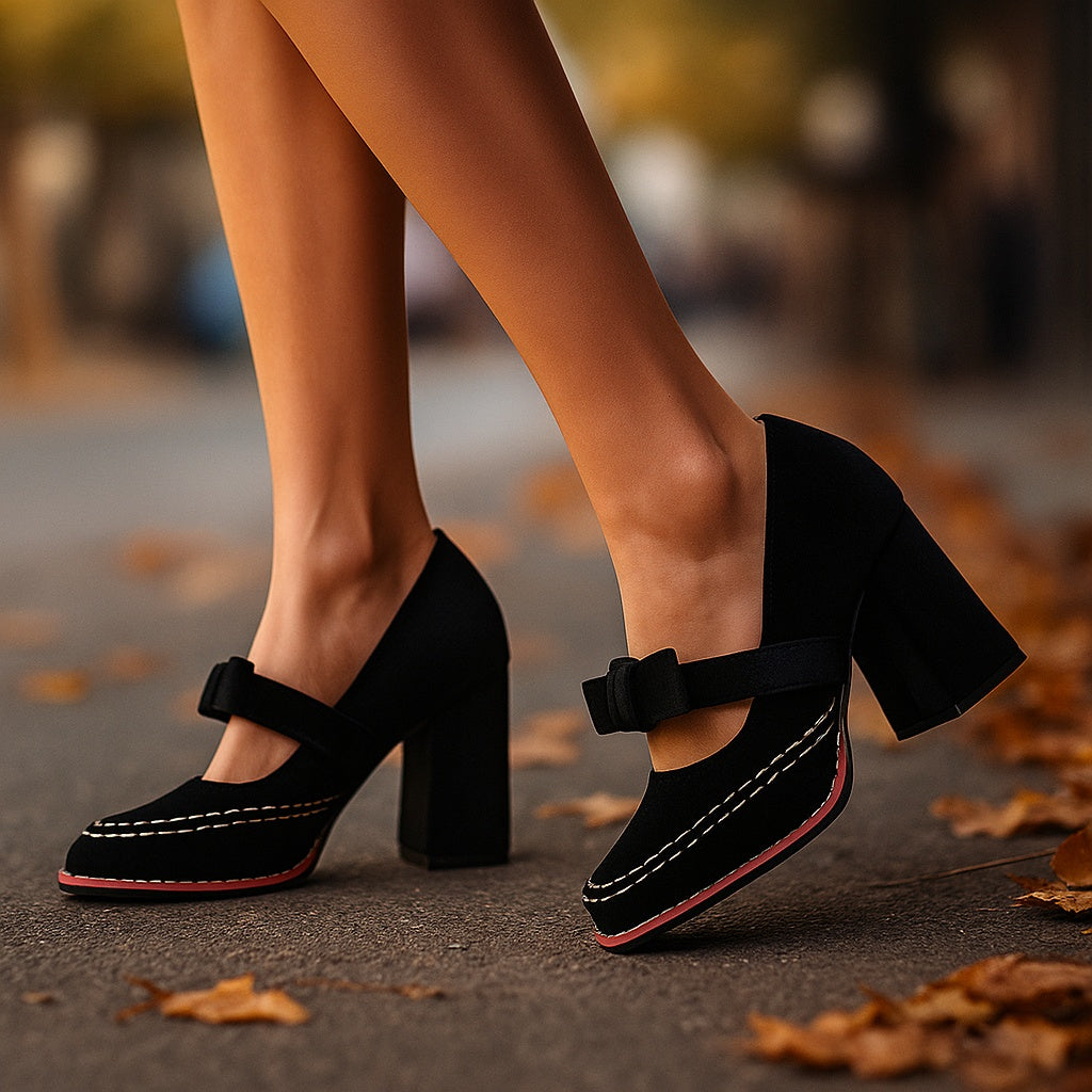 Anna-Berg | Block Heel Heels