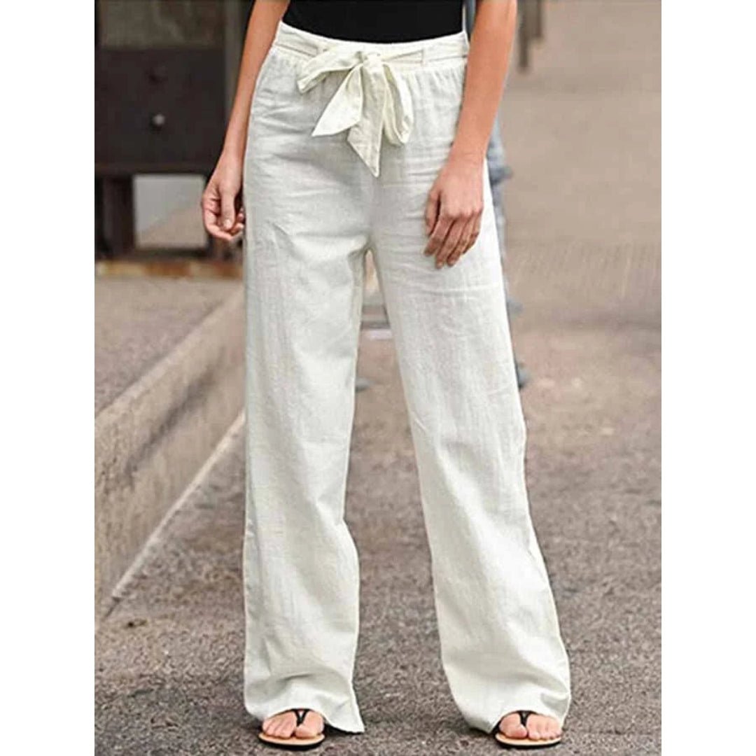 Anna-Berg | Modern Drawstring Wide Leg Pants Made to Turn Heads