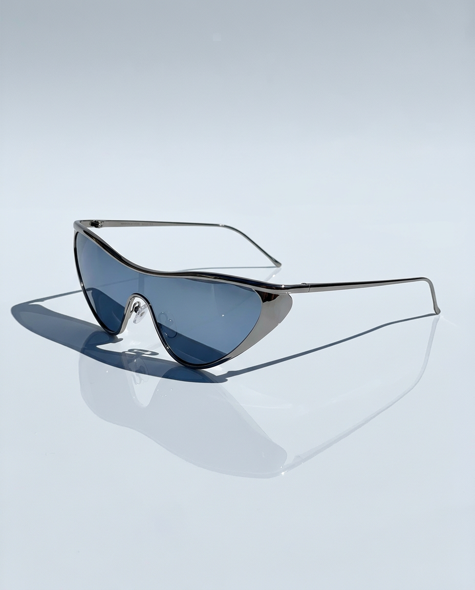 Anna-Berg | Gold Aviator Polarized Metal Frame Sunglasses