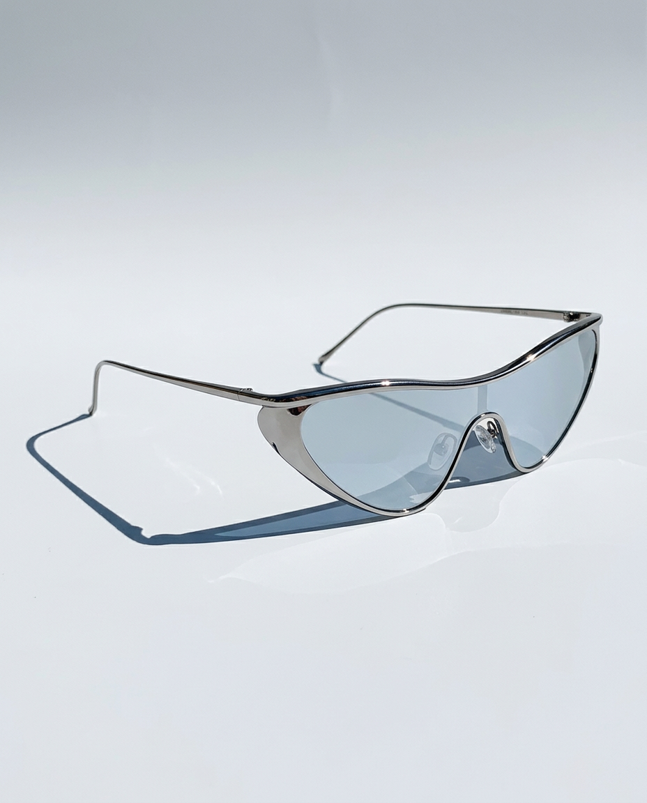 Anna-Berg | Gold Aviator Polarized Metal Frame Sunglasses
