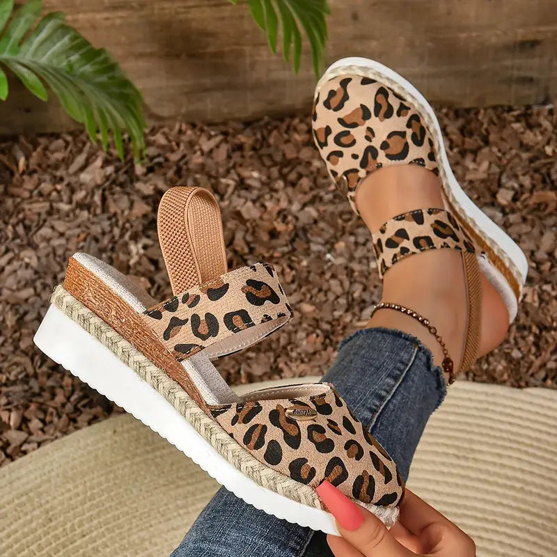 Anna-Berg | Timeless Orthopedic Platform Sandals for Effortless Elegance