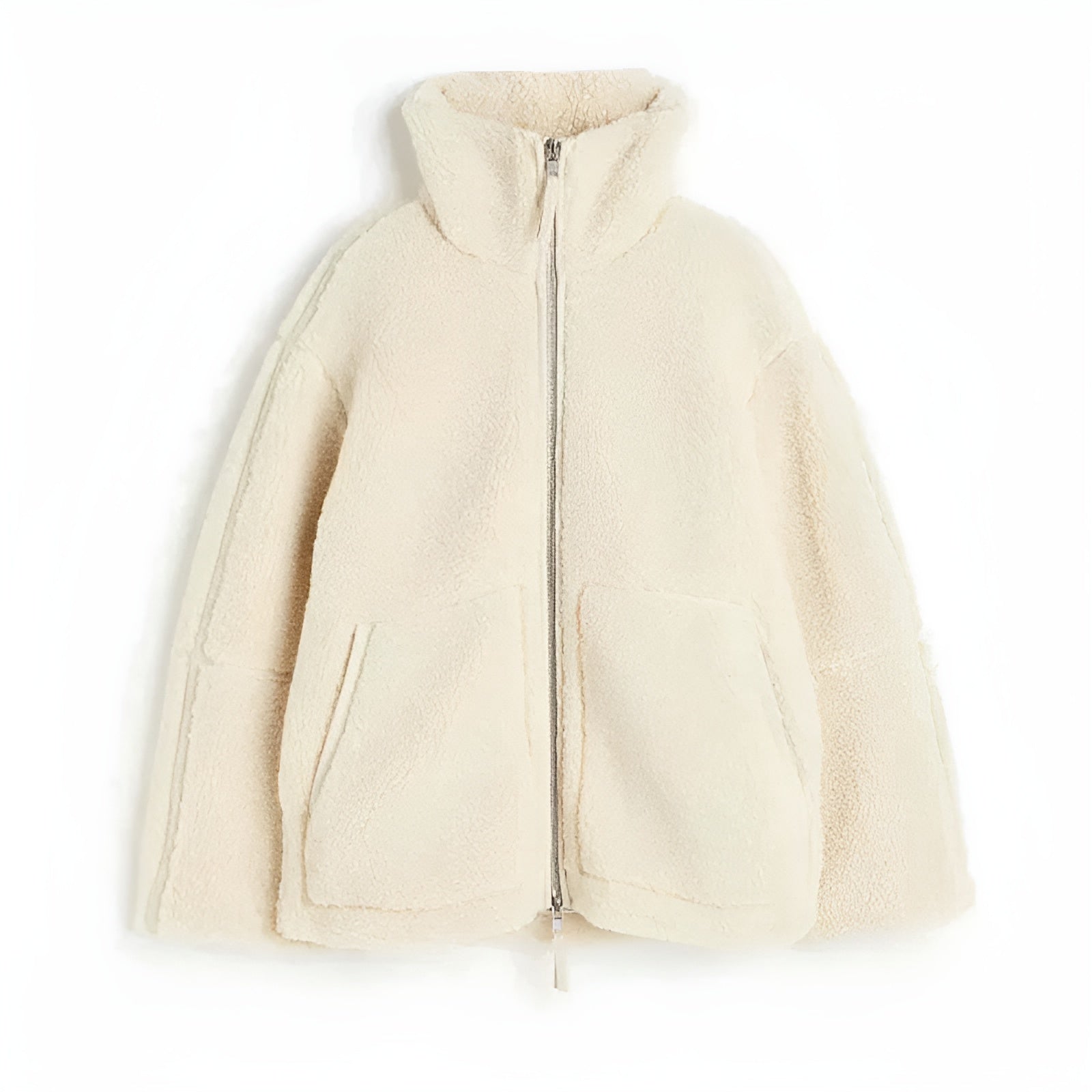 Anna-Berg | Women's Soft Teddy Fleece Jacket