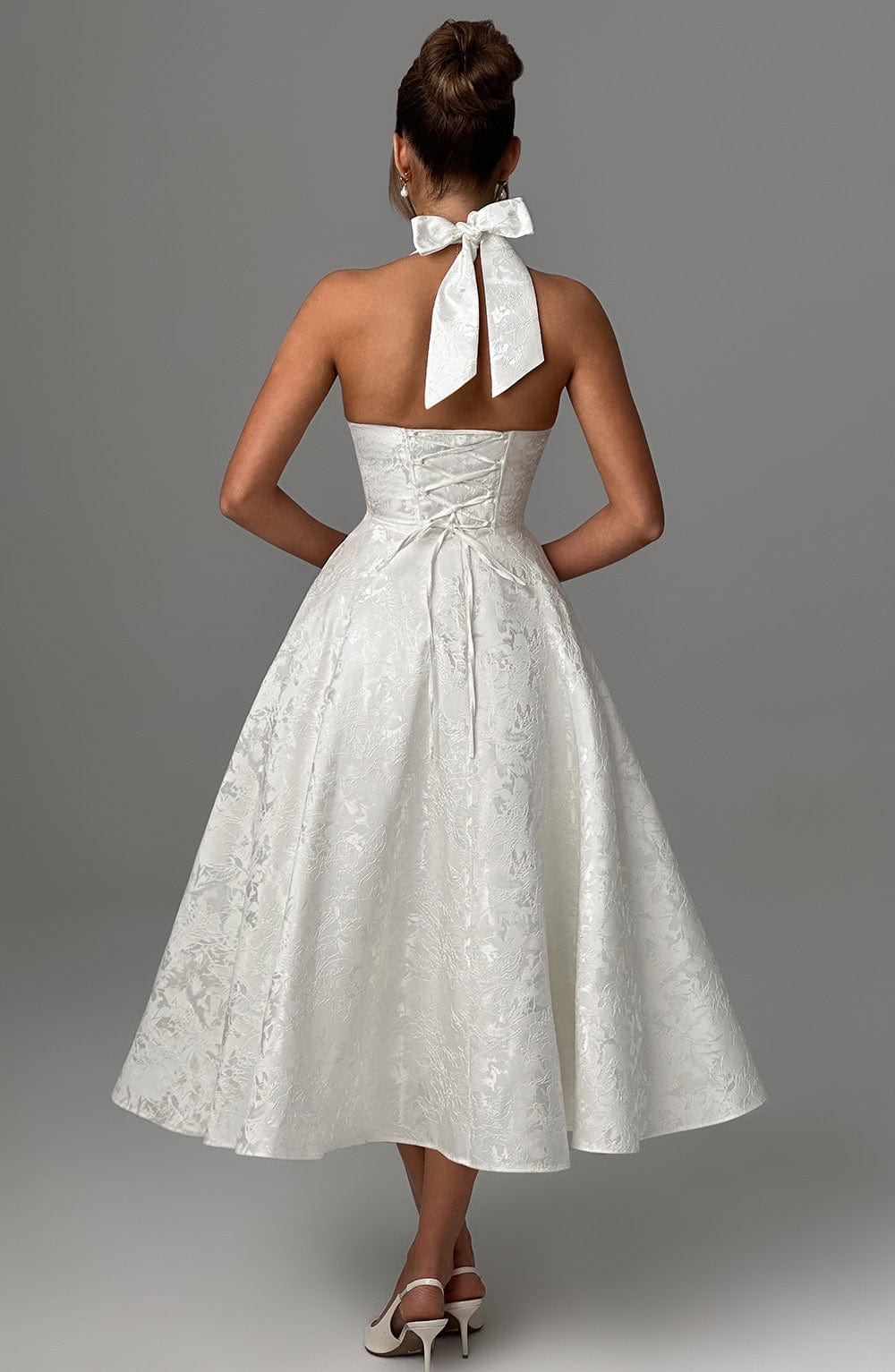 Anna-Berg | Bruna Wedding Guest Halter Dress