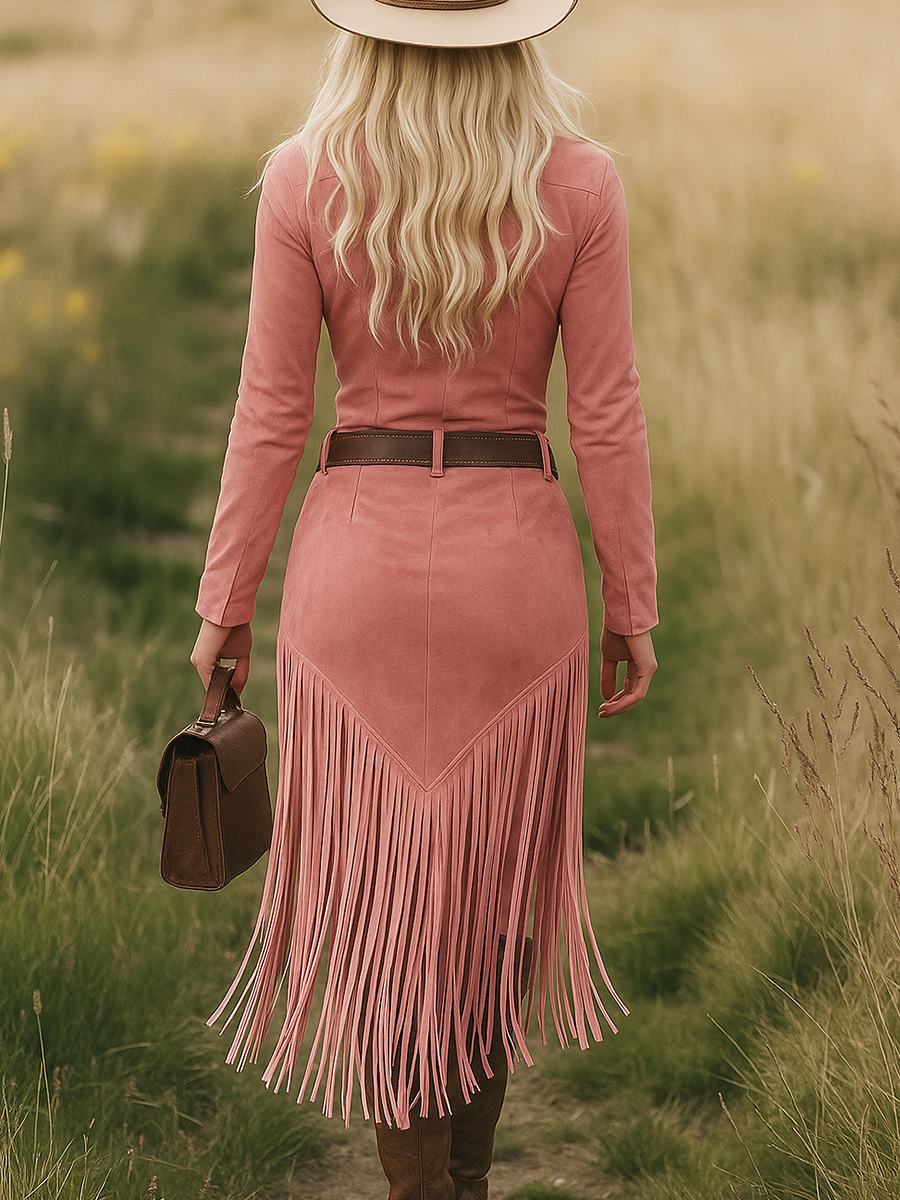 Anna-Berg | Tassel Casual Dress