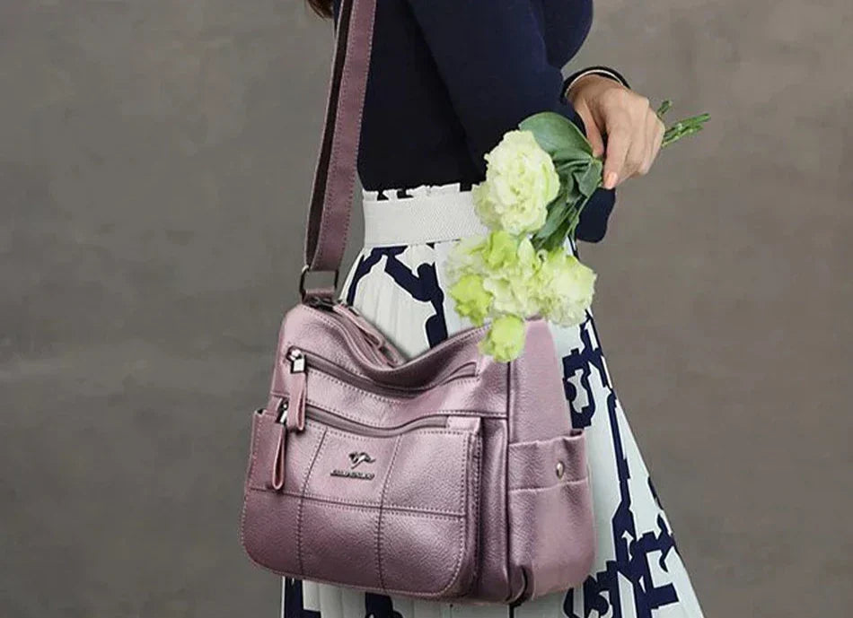 Anna-Berg | Multi-Layer Crossbody Bag