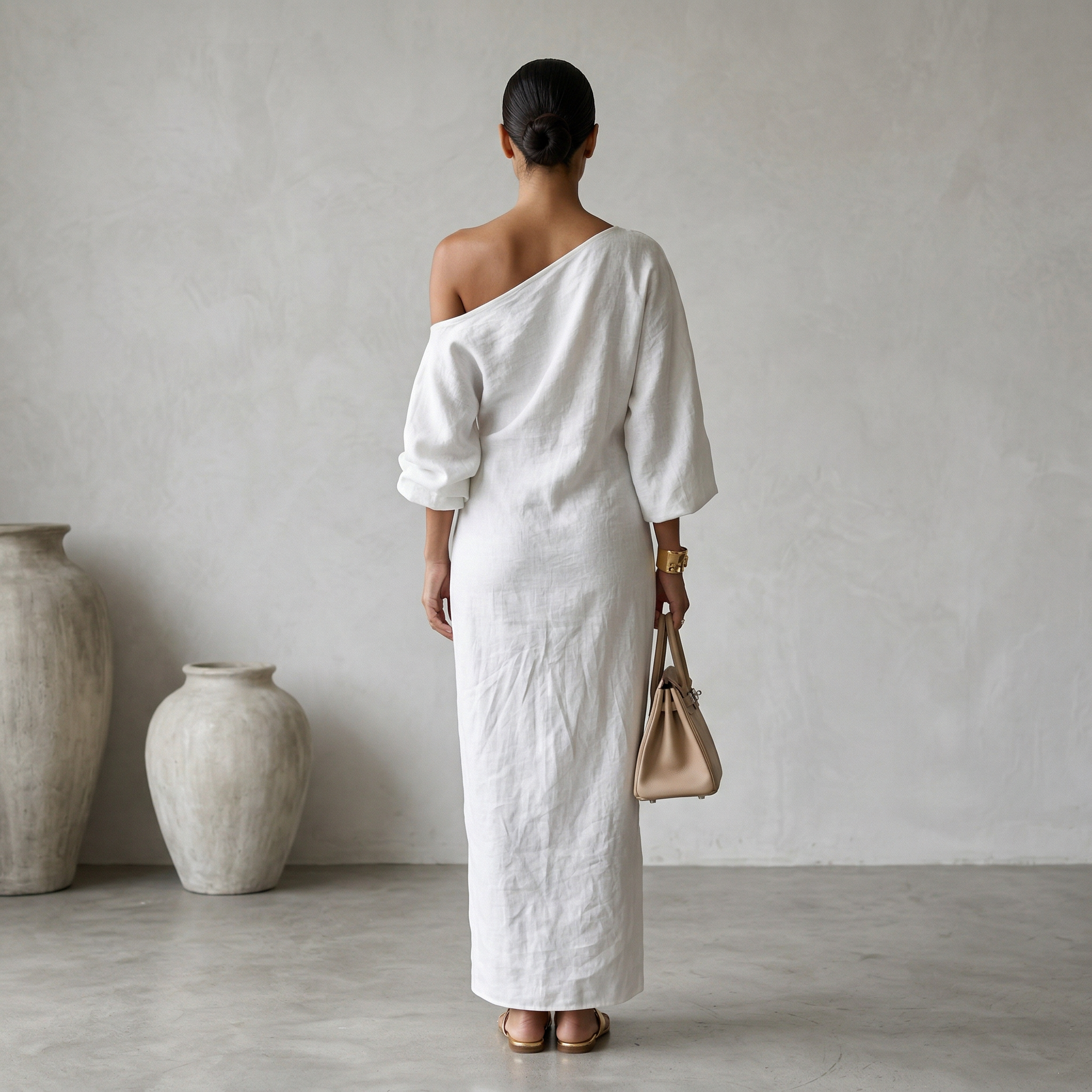 Anna-Berg | Timeless La Blanca Dress for Effortless Elegance