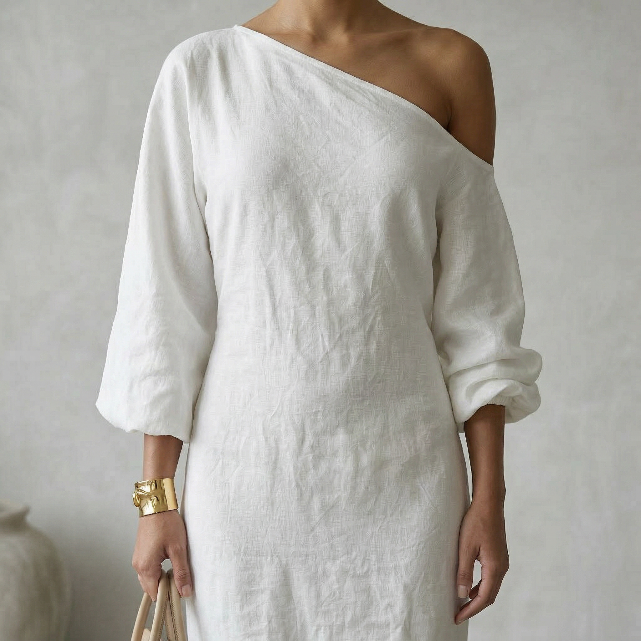 Anna-Berg | Timeless La Blanca Dress for Effortless Elegance