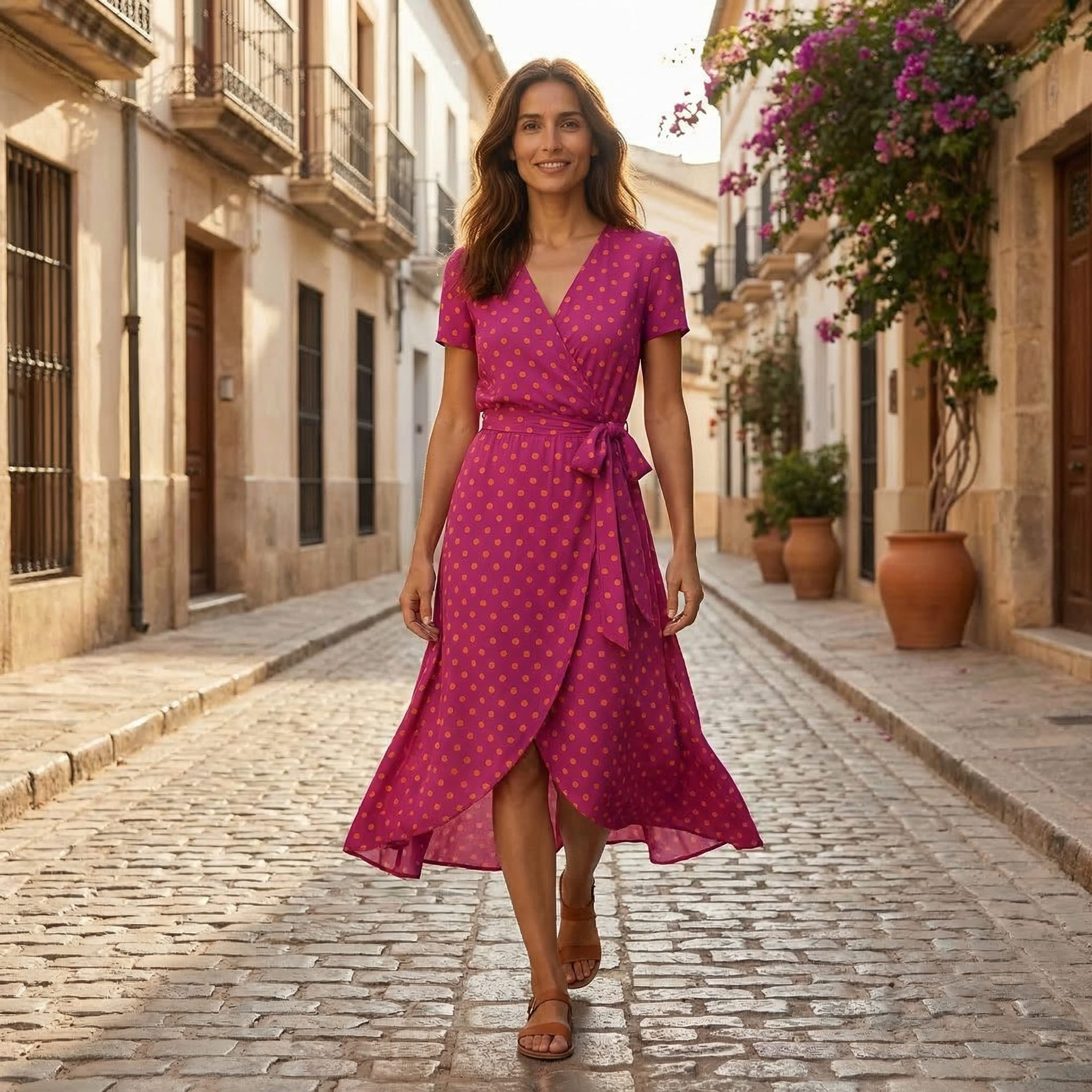 Anna-Berg | Romantic Spring Dress in a Flattering Cut