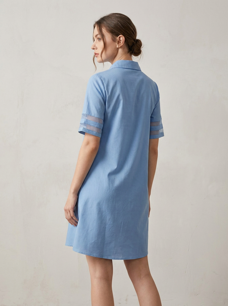 Anna-Berg | Feminine Shirt Dress with a Flattering Silhouette