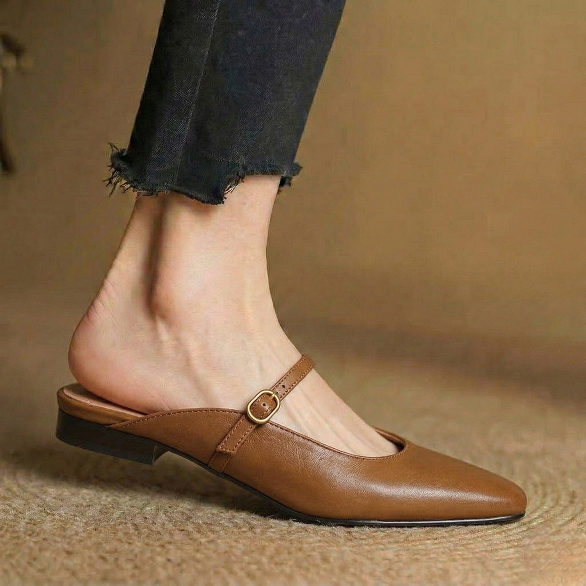Anna-Berg | Leather Mules