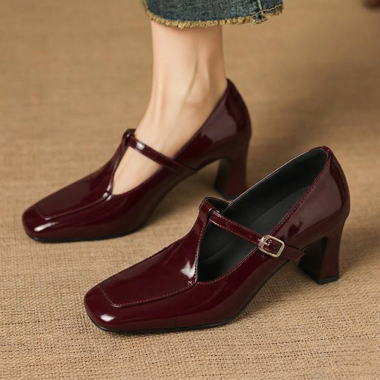 Anna-Berg | Genuine Leather Heels