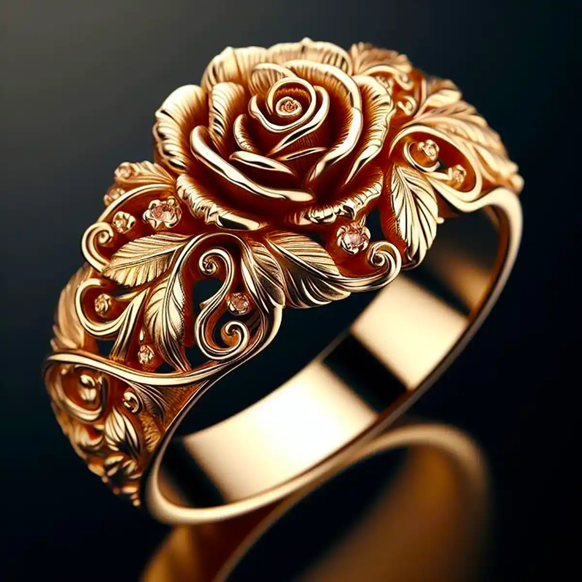 Goldflower Ring
